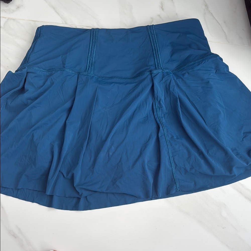 Blue Athletic Skirt